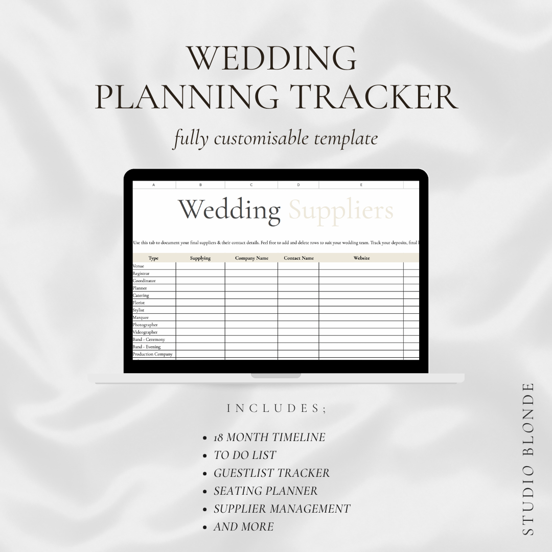 Wedding Planning Tracker