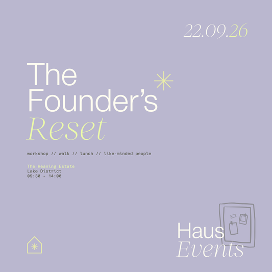 Event: The Founder's Reset